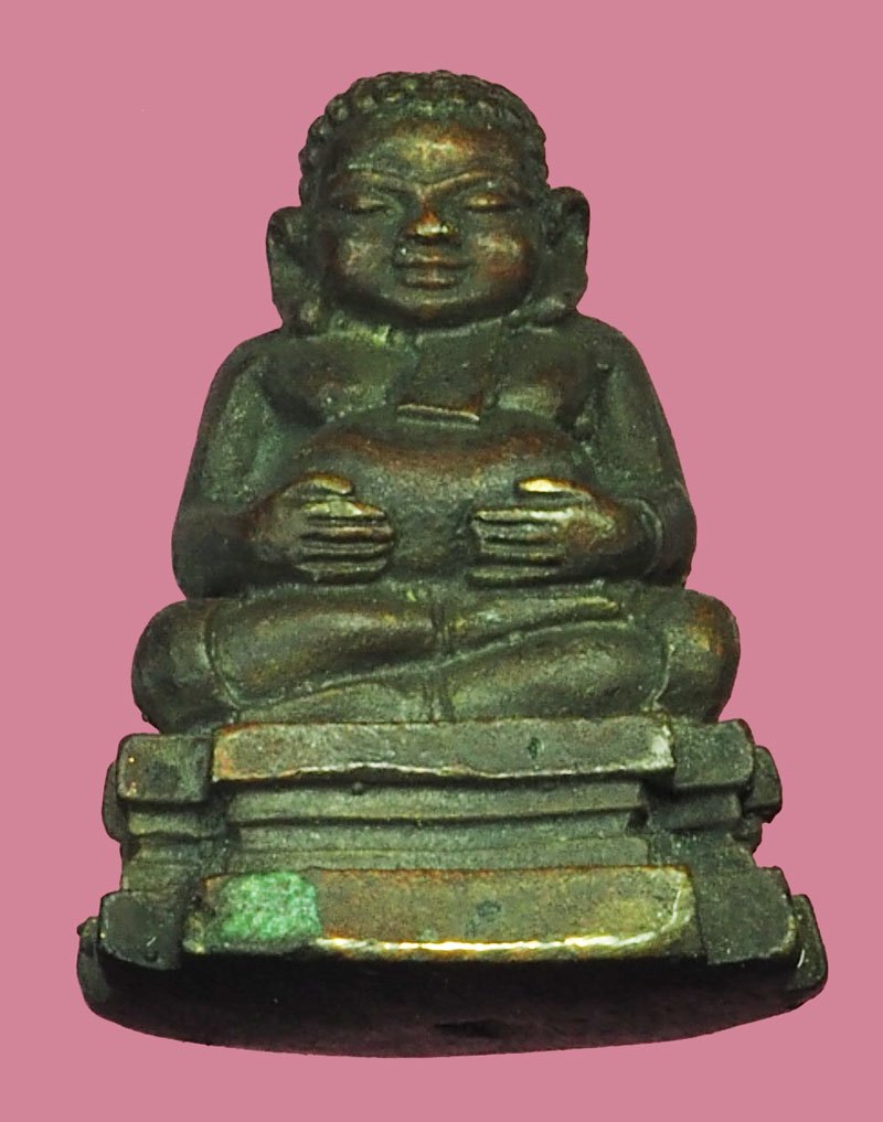 *40289 พระสังกัจจายณ์ พระธรรมมุนี วัดเศตรฉัตร กรุงเทพ พร้อมกล่องเดิม 8