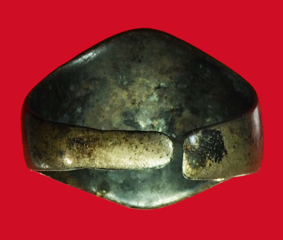 *35092 แหวนลงถมพระพุทธโสธร วัดโสธรวรวิหาร ปี 2500 เนื้อเงิน 25