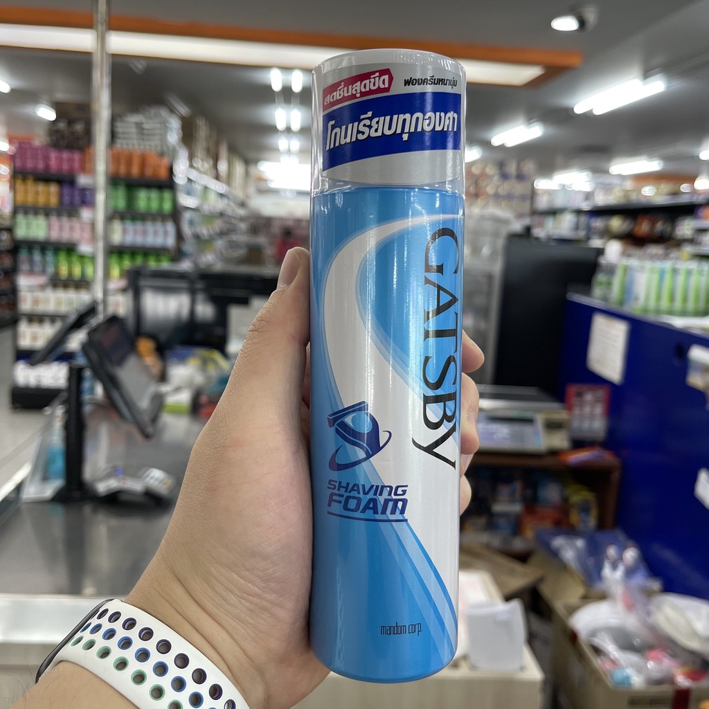 แกสปี้ โฟมโกนหนวด 190 มล. Gatsby Shaving Foam 190 ml.