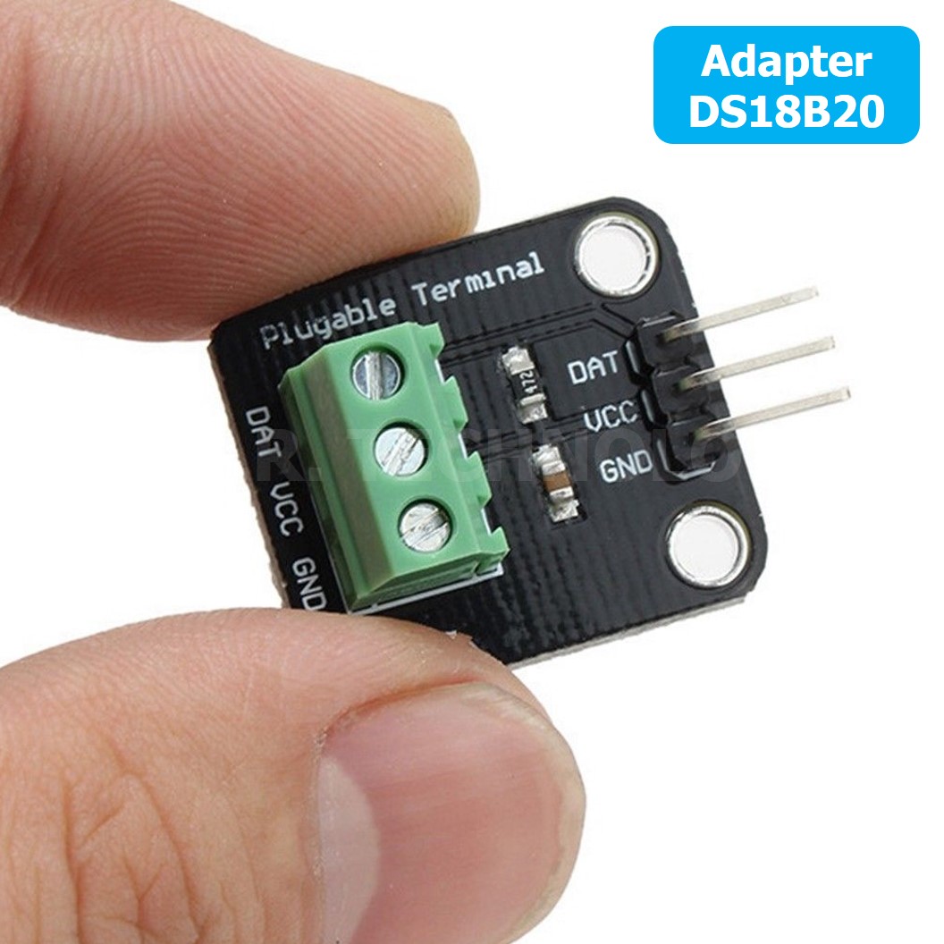 (1ชิ้น) CM020 ตัวแปลงสัญญาณ เซนเซอร์วัดอุณหภูมิ DS18B20 Adapter ตัวแปลง