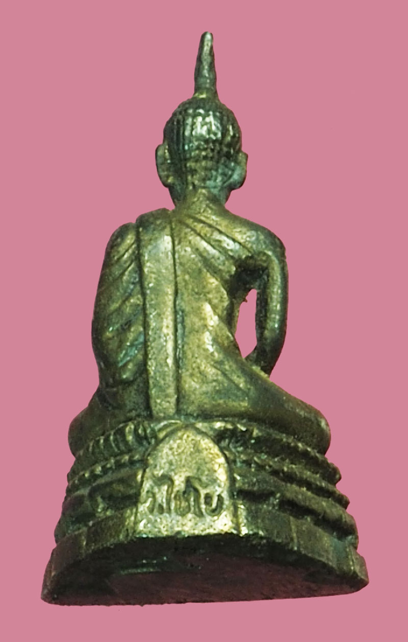 *37801 พระพุทธหลวงพ่อพุทธพิมพ์ วัดไชโยวรวิหาร อ่างทอง เนื้อเงิน 7