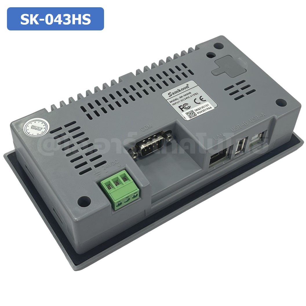 SAMKOON HMI SK-043HS จอทัชสกรีน 4.3" HMI Touch Screen 4.3" รองรับ Ethernet (Human Machine Interface)