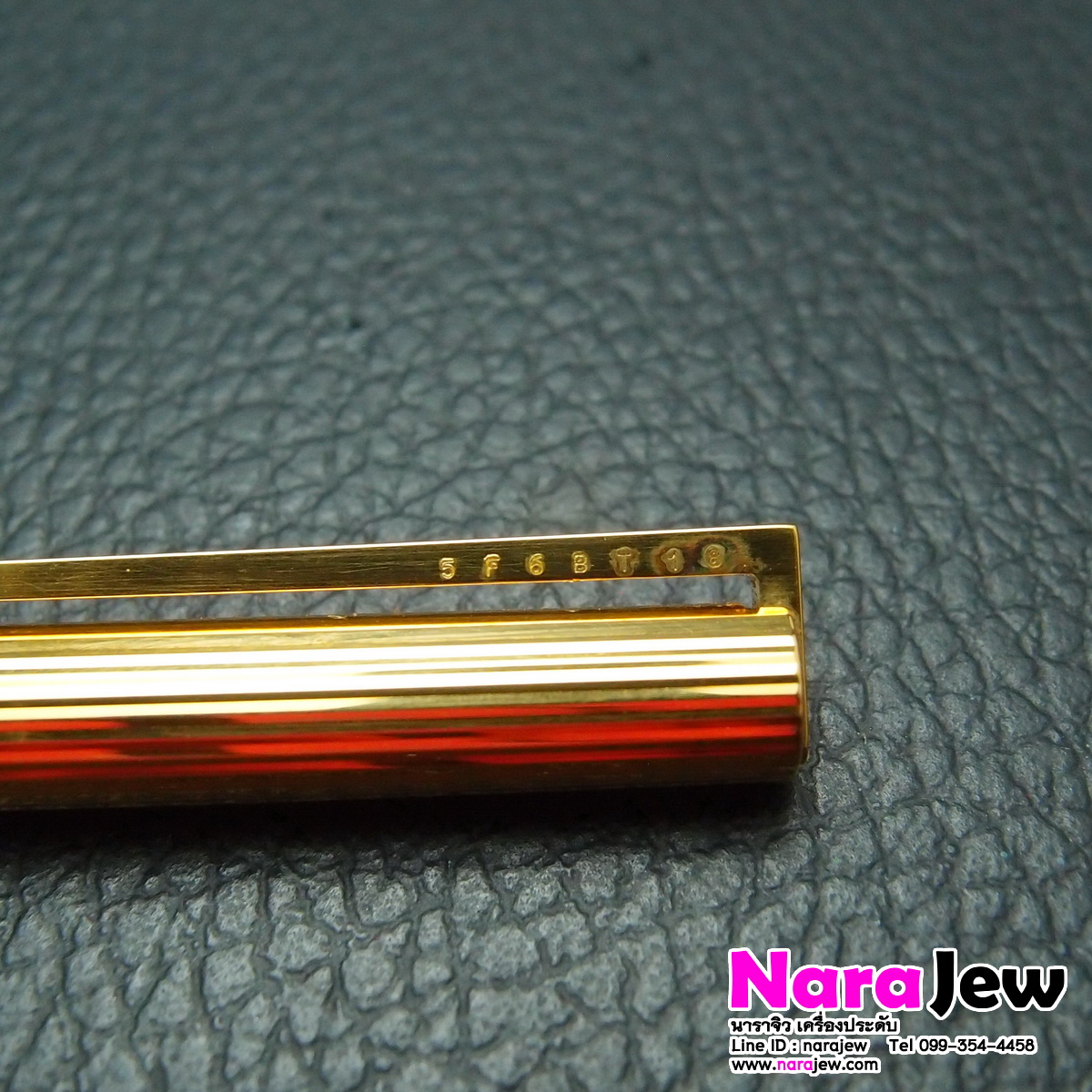 ST.Dupont ปากกา ดูปองท์ ของแท้ ผลิตจากฝรั่งเศส เคลือบทองคำแท้ 24K ปากกาหลุดจำนำ