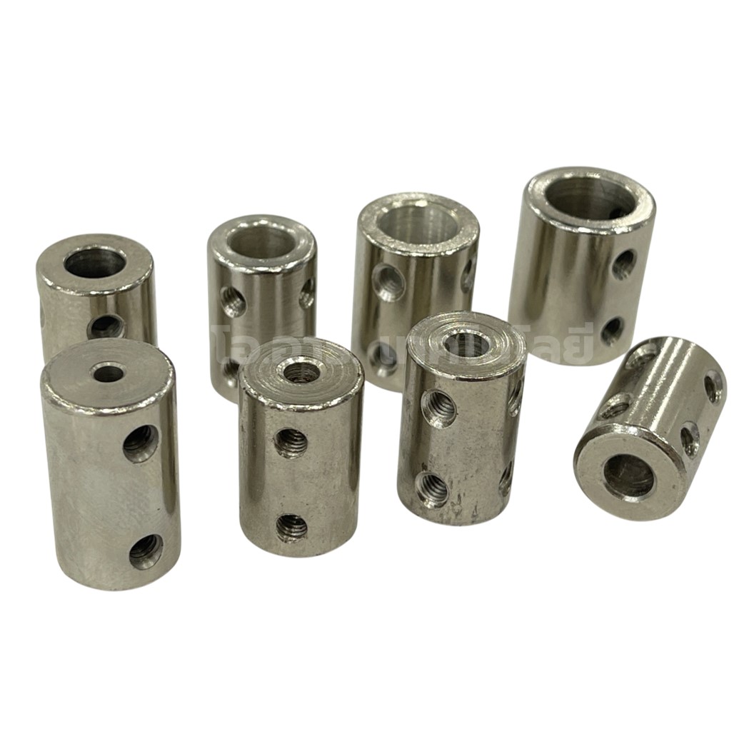 CP-M Ø5-12mm คัปปิ้ง ข้อต่อเพลา ต่อแกนมอเตอร์ Metal Coupling ข้อต่อแกนเหล็ก ข้อต่อแกนมอเตอร์ คัปปลิ้ง 5-5/6-6/6.35/6.35/7-7/8-8/10-10/12-12/5-10/6-10/6.35-10/7-10/8-10/5-12/6-12/6.35-12/8-12/10-12