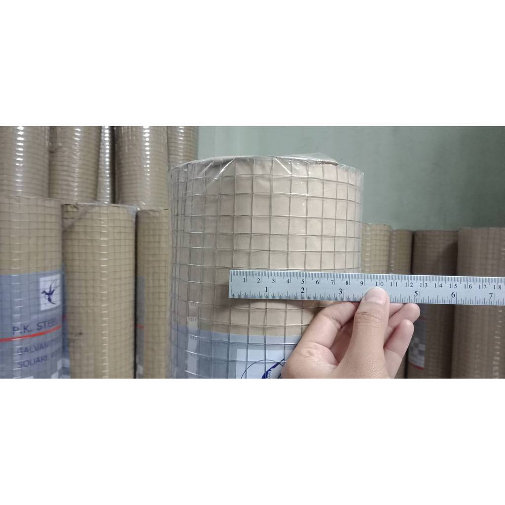 ลวดตาข่ายกรงไก่ (ราคารวมแวท) ลวดตาข่ายสี่เหลี่ยม กรงนก ตะแกรงฉาบปูน