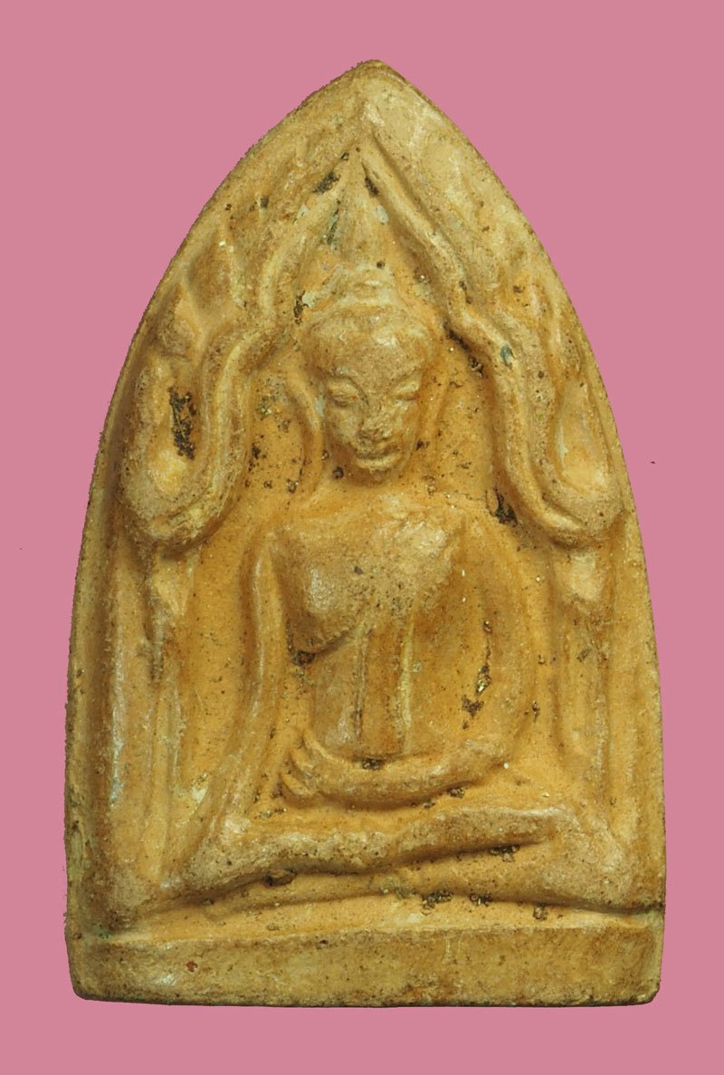 ขายแล้ว*40174 พระขุนแผน หลังพานพระศรี หลวงพ่อเปา วัดสวนสำราญ สระบุรี เนื้อดินผสมผง 81