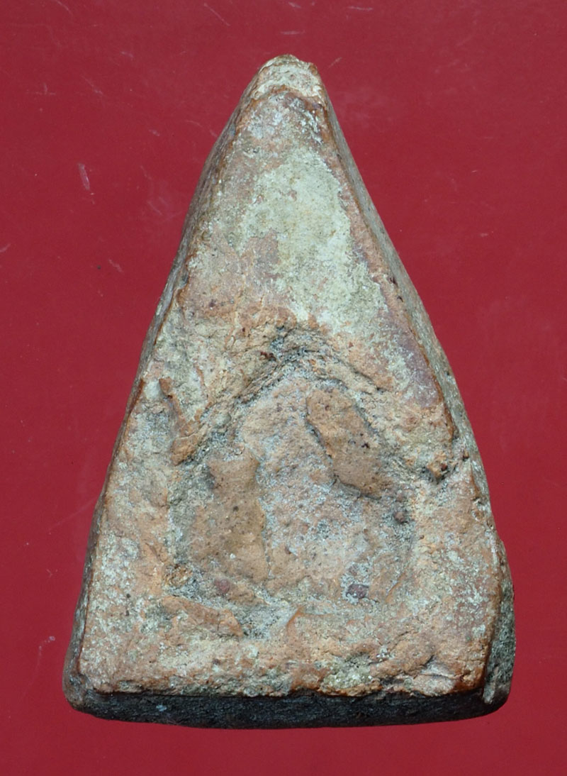 29747 พระท่ามะปรางค์ เจ้าของเดิมเลี่ยมเปิดหน้าหลัง เนื้อดิน ไม่ทราบที่ (พระโชว์) 13