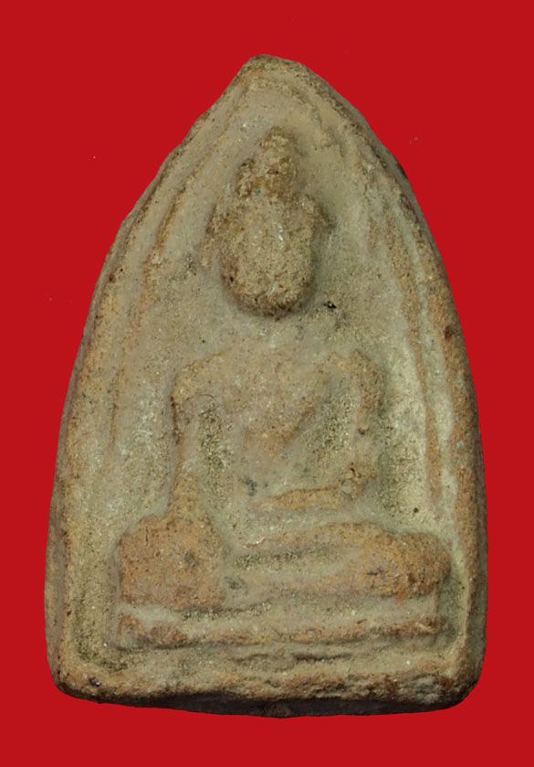 ขายแล้ว*35363 พระพิมพ์วัดตะไกร คุณแม่ชีบุญเรือน วัดอาวุธ ปี 2499 เนื้่อดิน 13