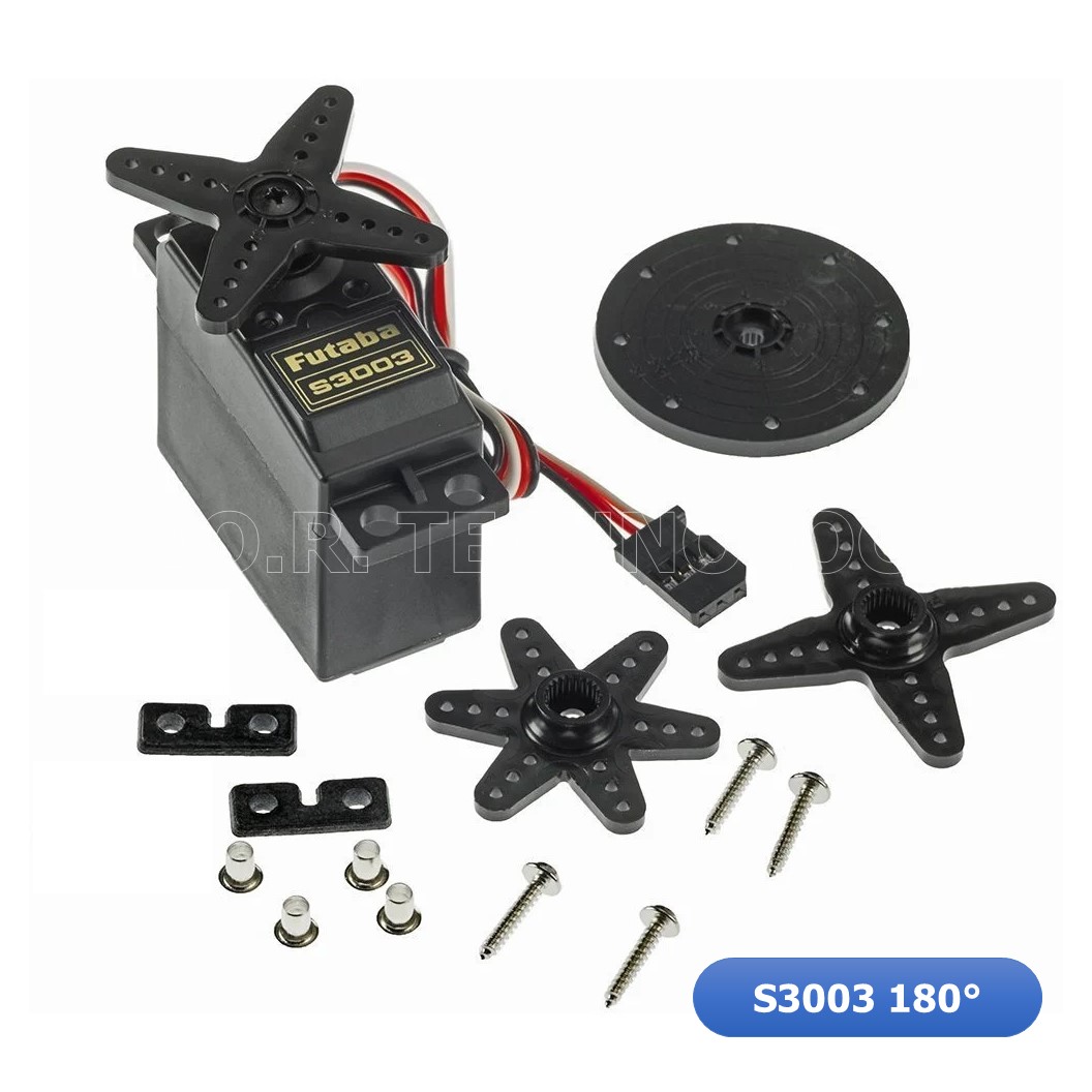 (1ชิ้น) AA222 เซอร์โวมอเตอร์ Servo S3003 12KG 180 องศา normal quality