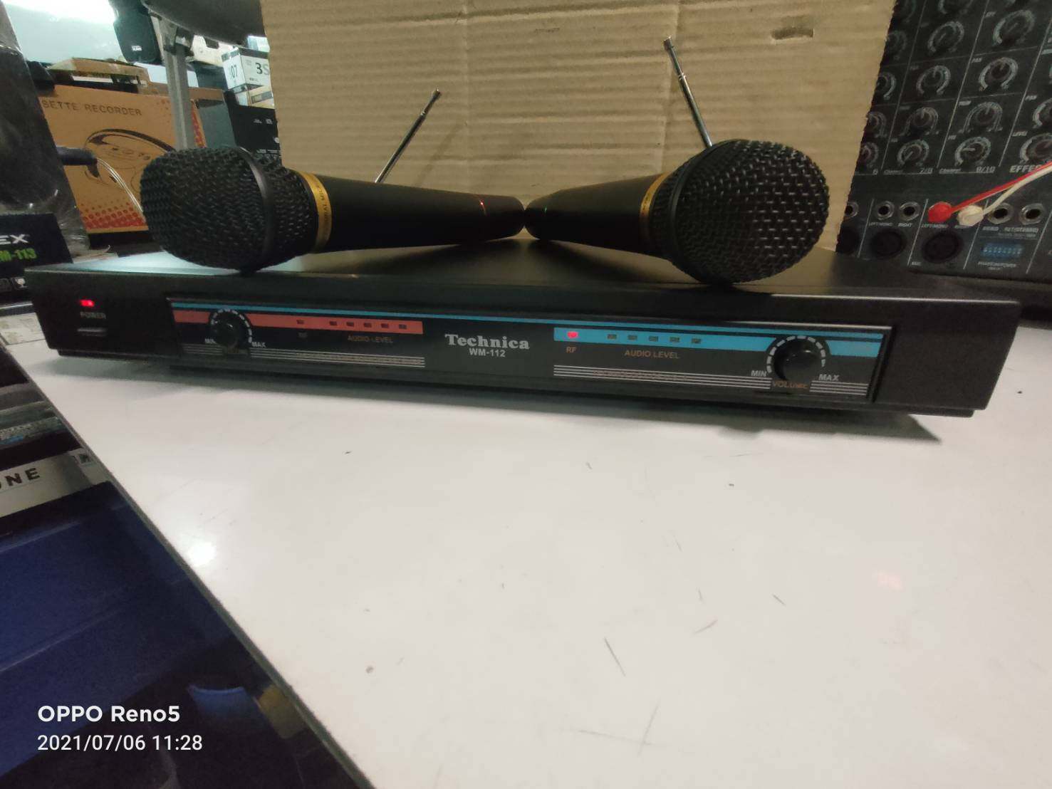 TECHNICA WM-112 WIRELESS MICROPHONE VHF