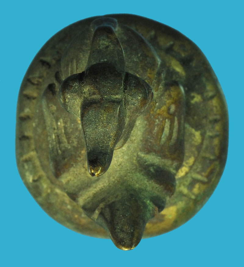 *37664 ลูกเป้ง ตัวถ่วงชั่งน้ำหนัก เครื่องชั่งโบราณ เนื้อสัมฤทธิ์ 16