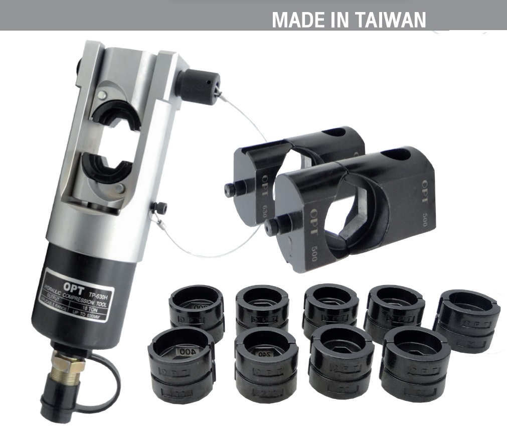 "OPT" TP-630H/HS700 คีมย้ำหางปลาไฮดรอลิค (แบบหกเหลี่ยม)