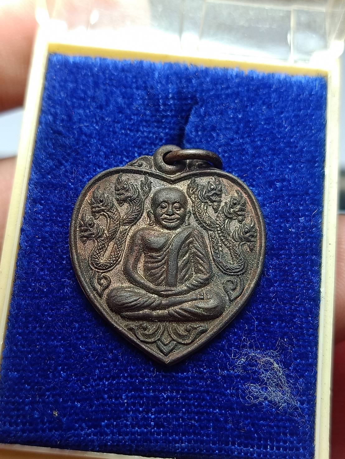 เหรียญหลวงพ่อเงิน วัดท้ายน้ำ จ.พิจิตร ปี 2531 พร้อมกล่อง (SKU-10745)