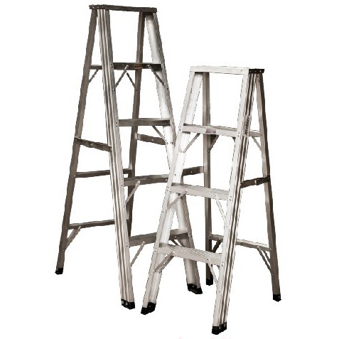 บันไดอลูมิเนียม BARCO 3-6 ขั้น ของแท้!! พับได้ (ราคารวมแวท) ทรง A บันไดพับได้ บันไดพับได้อลูมิเนียม บันไดพับอเนกประสงค์