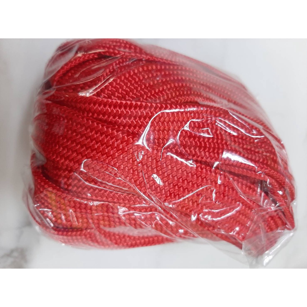 เชือกแบนรัดมอเตอร์ไซค์ 3/4" ยาว 10 เมตร (ราคารวมแวท)(ขาย 1 เส้น) เชือกมัดของ คละสี {2402107915}