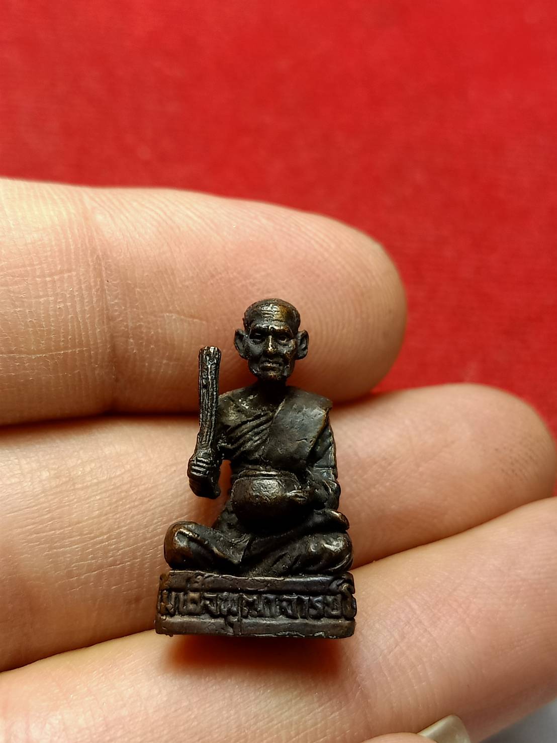 รูปหล่อสมเด็จโต หลวงพ่อจรัญ วัดอัมพวัน จ.สิงห์บุรี (SKU-08152)