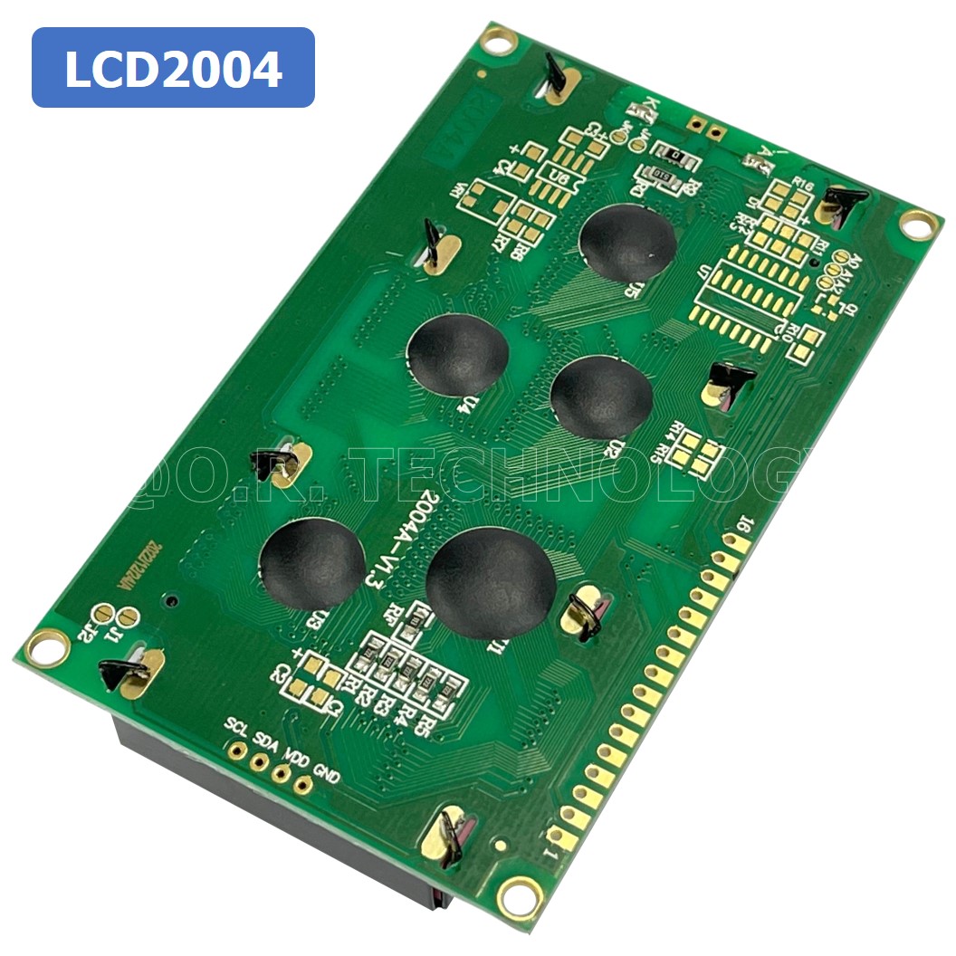 (1ชิ้น) AA015 โมดูลจอแสดงผล LCD2004 Blue Backlight จอแสดงผล หน้าจอ LCD Module