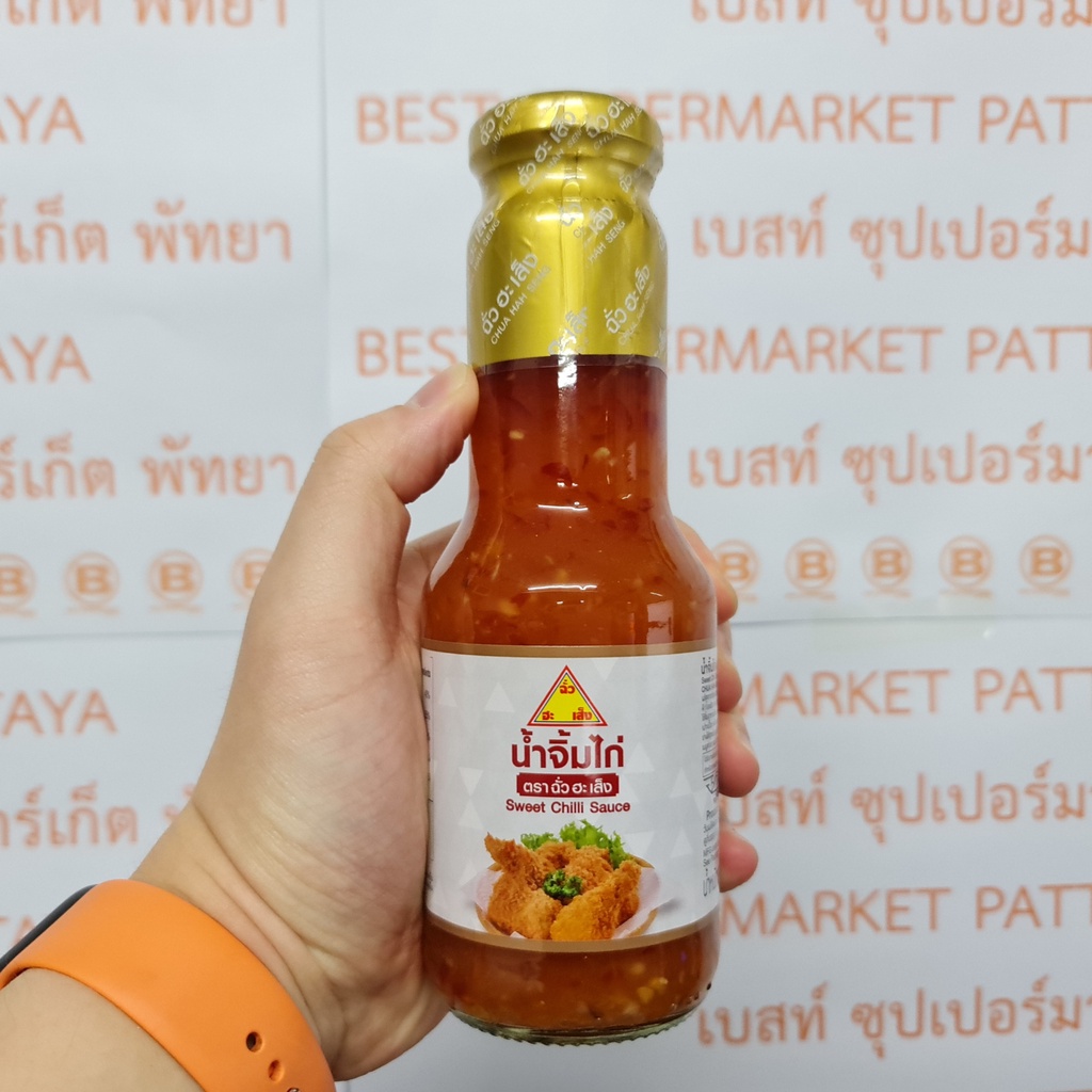 ฉั่วฮะเส็ง น้ำจิ้มไก่ 370 กรัม Chua Hah Seng Sweet Chili Sauce 370 g.