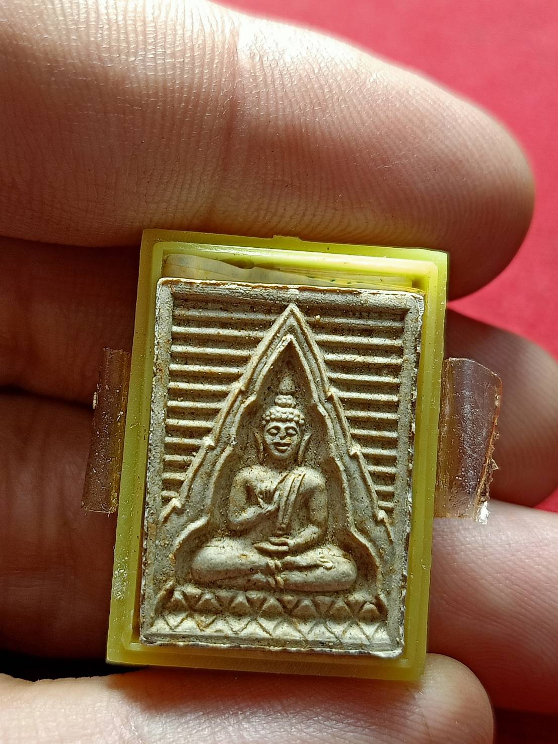 พระผงของขวัญ พระปากน้ำรุ่น 6 พระไตรปิฎก กทม. พร้อมกล่อง (SKU-11359)