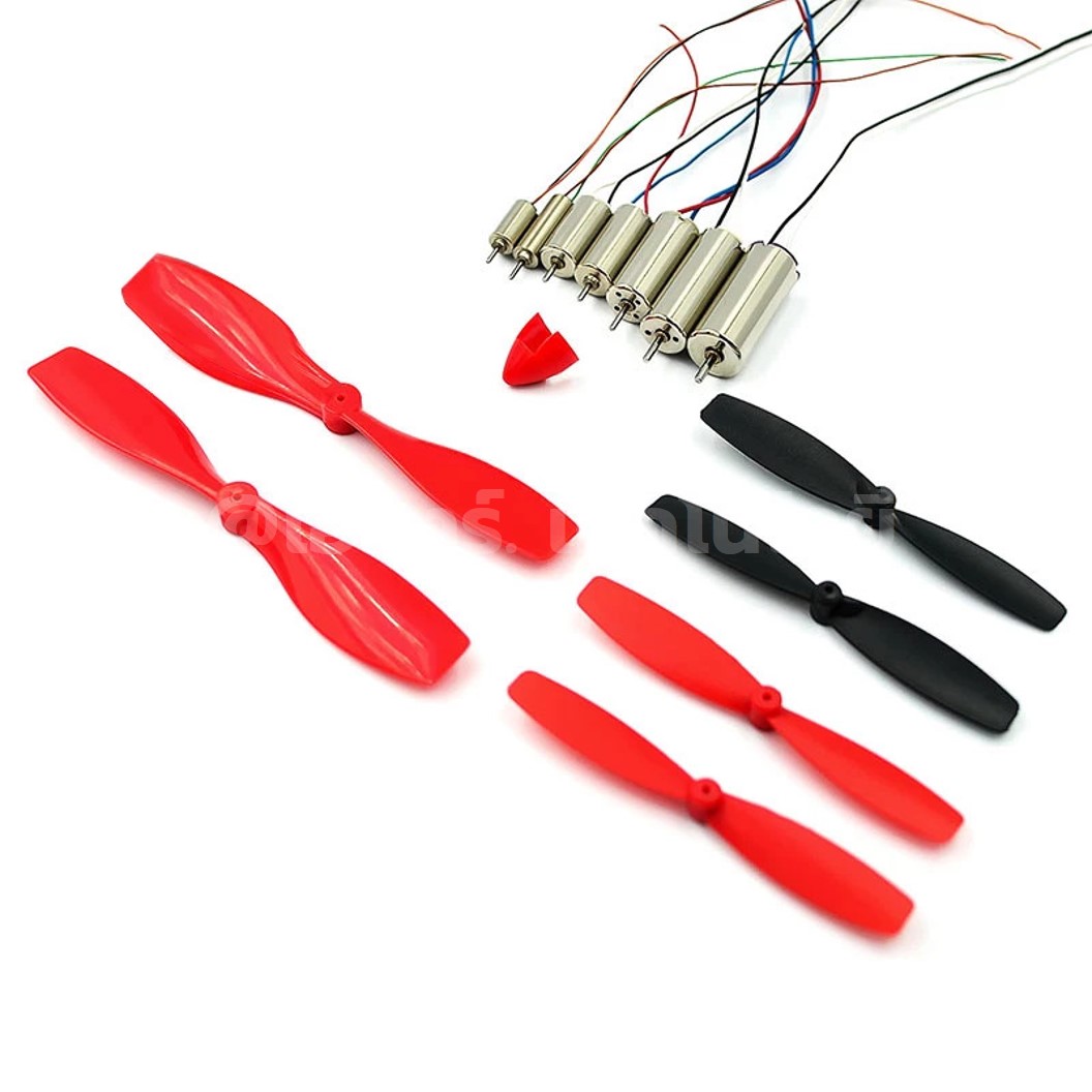 (1ชิ้น) มอเตอร์โดรน มอเตอร์จิ๋ว 408/412/612/614/716/720/820 3.7V 20000-50000RPM Hollow cup Coreless Motor Drone มอเตอร์เครื่องบิน