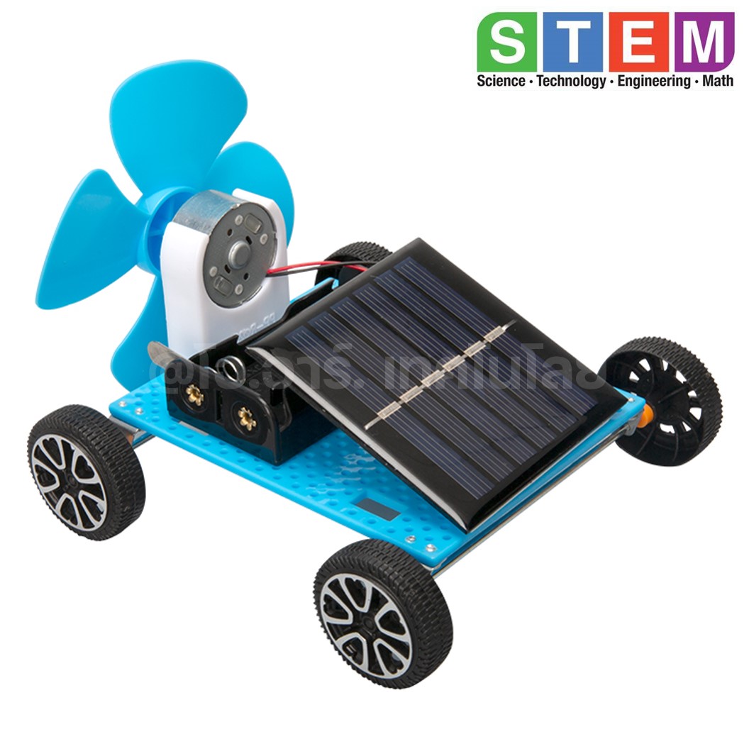 T-S39 ชุดประกอบไม้ รถพลังงานแสงอาทิตย์ Solar Wind Car Wooden Kit STEM Education ของเล่นเสริมทักษะ เสริมพัฒนาการ ชุดเรียนรู้ ชุดทดลอง รถแรงดันลม โซล่าเซลล์