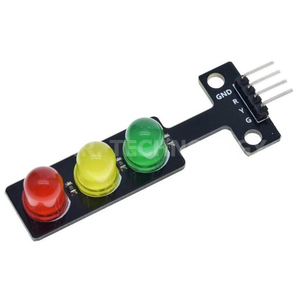 NA358 โมดูลไฟ 3สี ไฟจราจร 3 LED Traffic Lights Signal Module