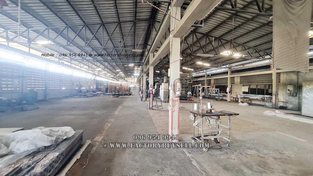 工厂出售,尺寸 10 莱,有许可证工厂 (Rg. 4), Krathum-Baen District, Samut-Sakhon ขายโรงงาน 10 ไร่ มีใบ รง.4 กระทุ่มแบน สมุทรสาคร