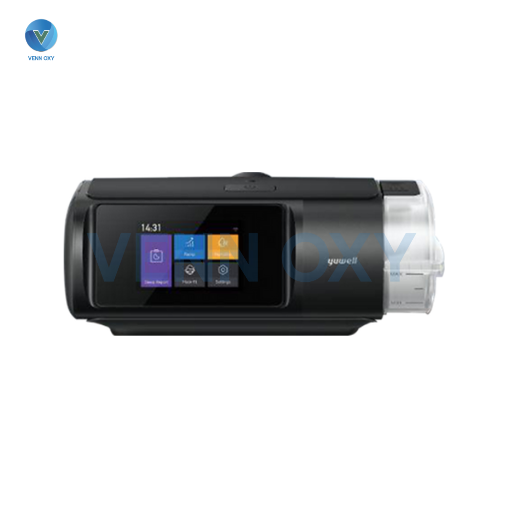 รุ่นใหม่! เครื่องช่วยหายใจชนิดแรงดันบวกต่อเนื่อง แบบปรับแรงดันอัตโนมัติ Auto CPAP ยี่ห้อ Yuwell รุ่น YH-680