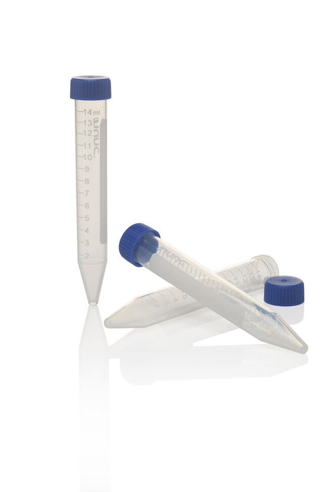 Conical Centrifuge Tube Sterile Polypropylene Centrifuge Tube,15ml Conical Tube Bulk, 50 tubes/pk ,ยี่ห้อNunc™ 339650