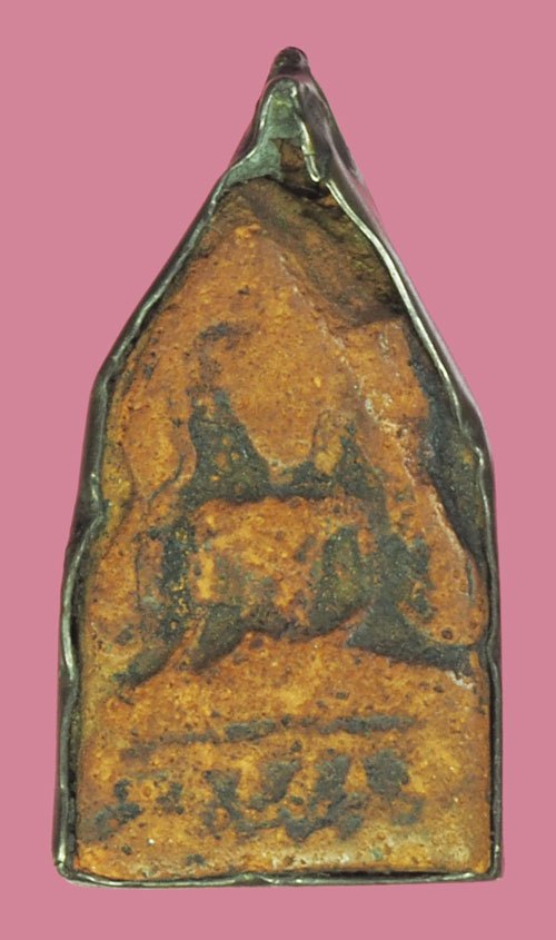 ขายแล้ว*38723 พระชินราช วัดเสาธงทอง สุพรรณบุรี ปี 2444 เลี่ยมเงินเก่า เนื้อดินตามภาพ (หลวงพ่อโหน่ง วัดคลองมะดัน หลวงพ่อเนียม วัดน้อย ) ร่วมปลุกเสก 84