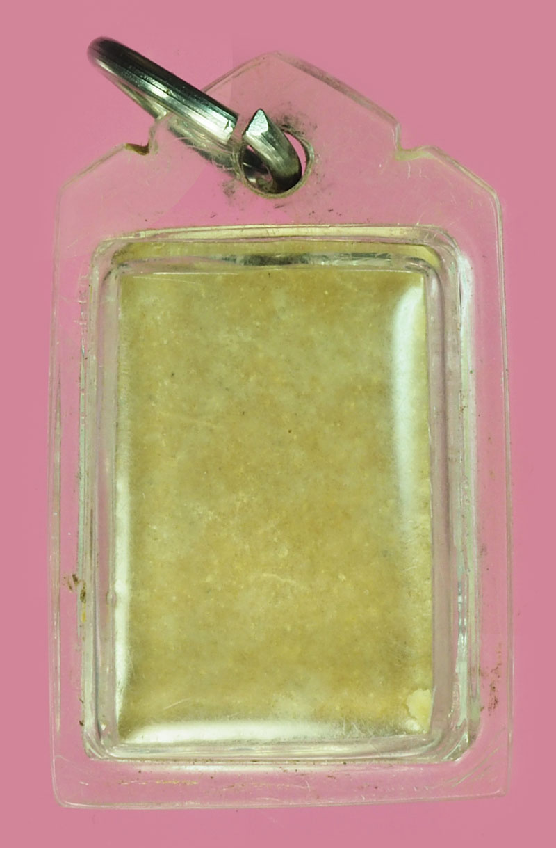 *37789 พระสมเด็จคะแนน หลวงพ่อกวย วัดโฆษิตราราม ชัยนาท เนื้อผงน้ำมัน เลี่ยมพลาสติกเก่า 9