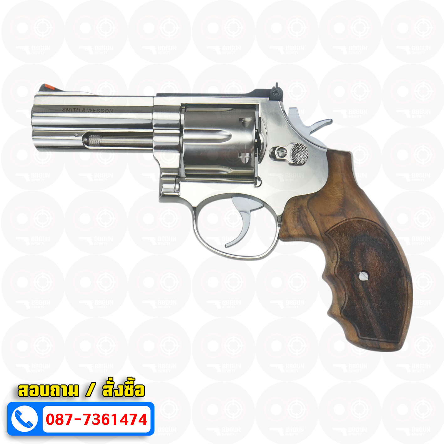 บีบีกัน ลูกโม่ 3.5 นิ้ว ARES Revolver 3.5" Model ระบบแก๊ส Co2 BB GUN