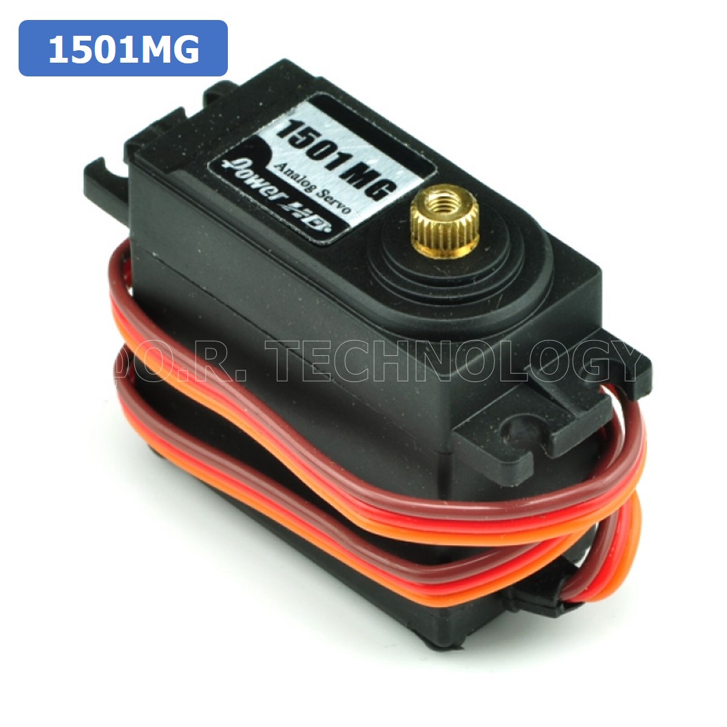 (1ชิ้น) JD032 เซอร์โว มอเตอร์ Power HD 1501MG All Metal Gear High Torque Servo 17KG