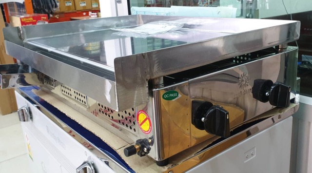 เตาสเต็ก อินฟาเรด BC-612 กระทะขนาด 61x45 ซม. โครงสร้างสแตนเลสทั้งตัว