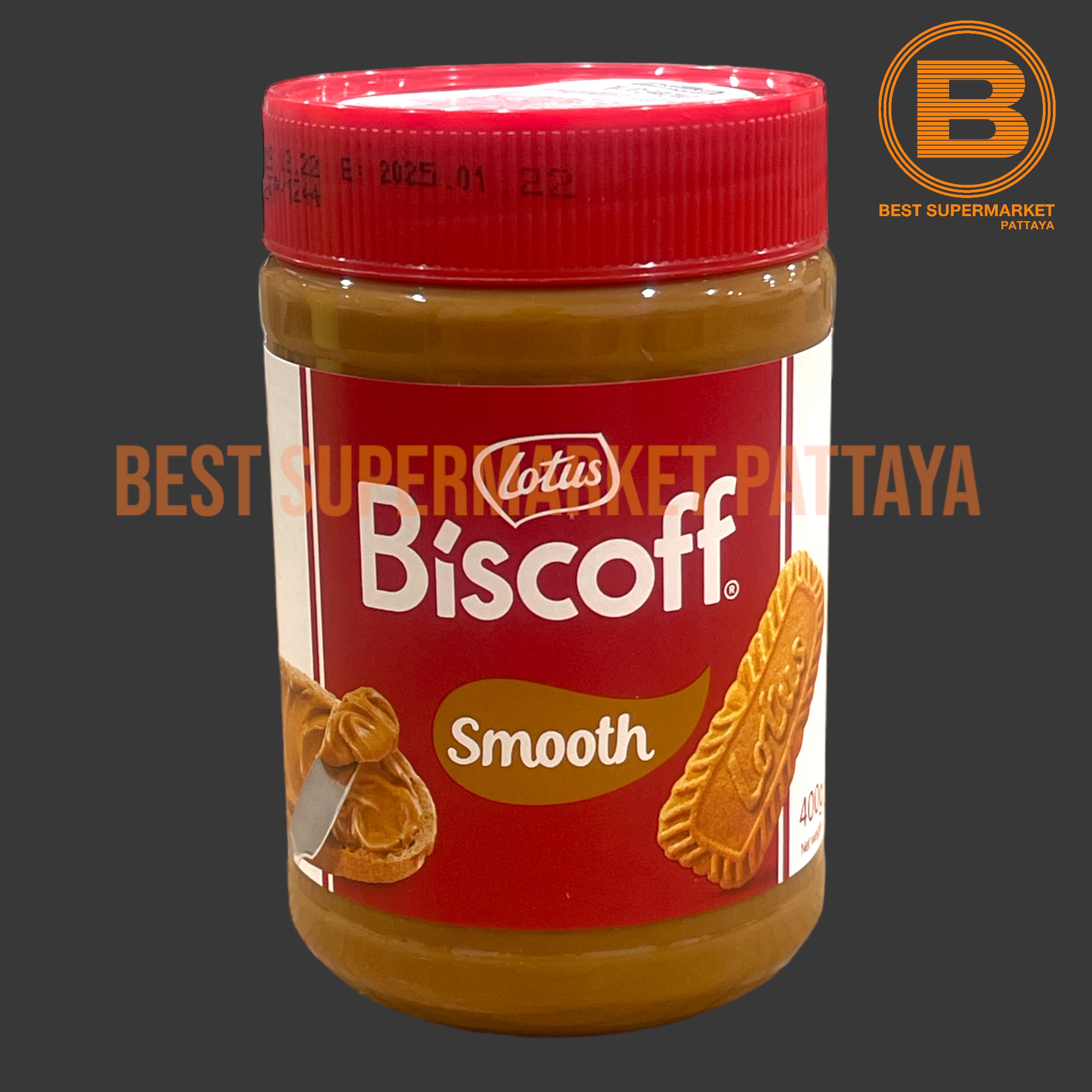 โลตัส บิสคอฟ สเปรด 400 กรัม Lotus Biscoff Spread 400 g.