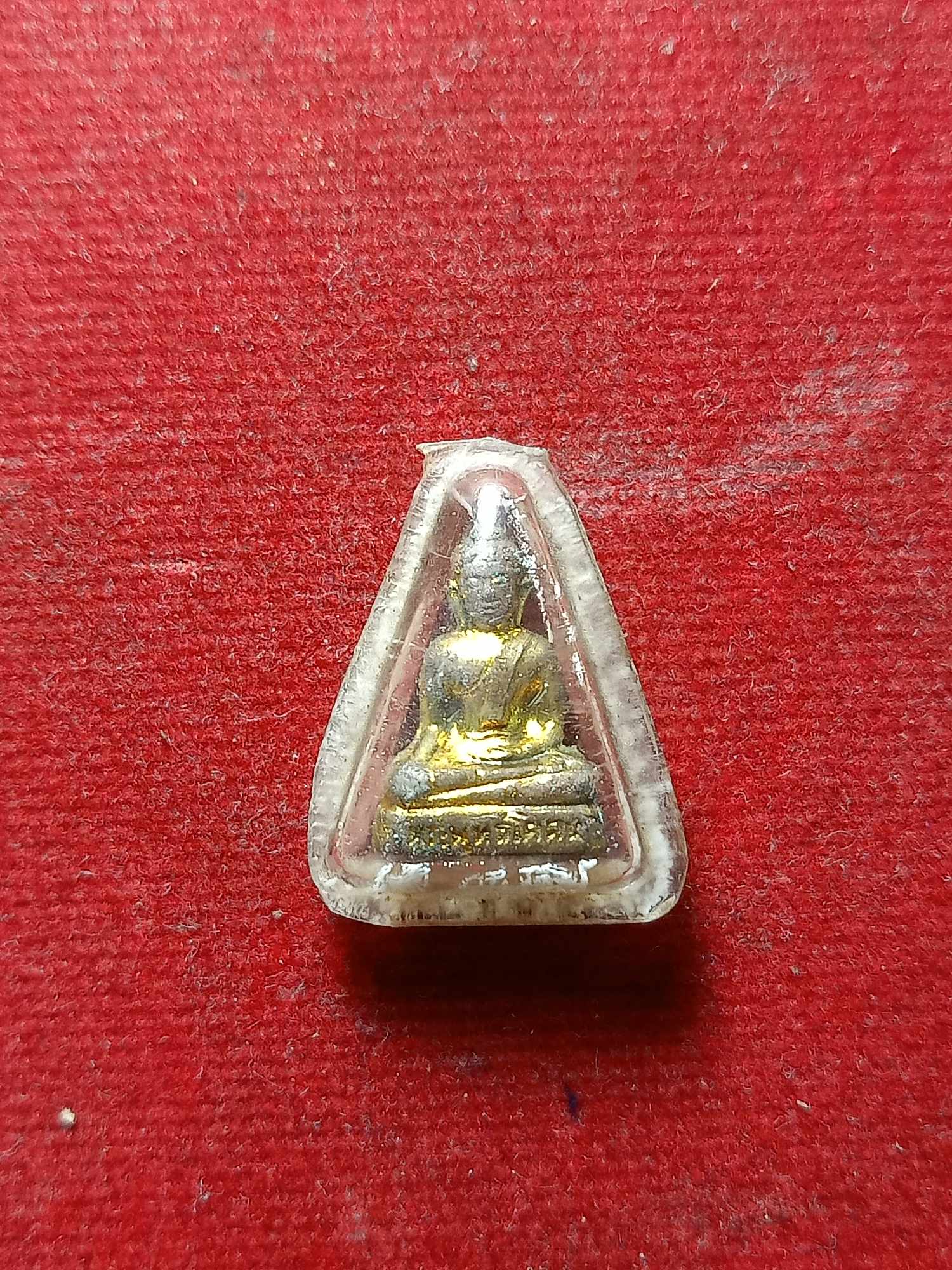 พระพุทธโคดม หลวงพ่อขอม วัดไผ่โรงวัว จ.สุพรรณบุรี พิมพ์เล็ก (SKU-04483)