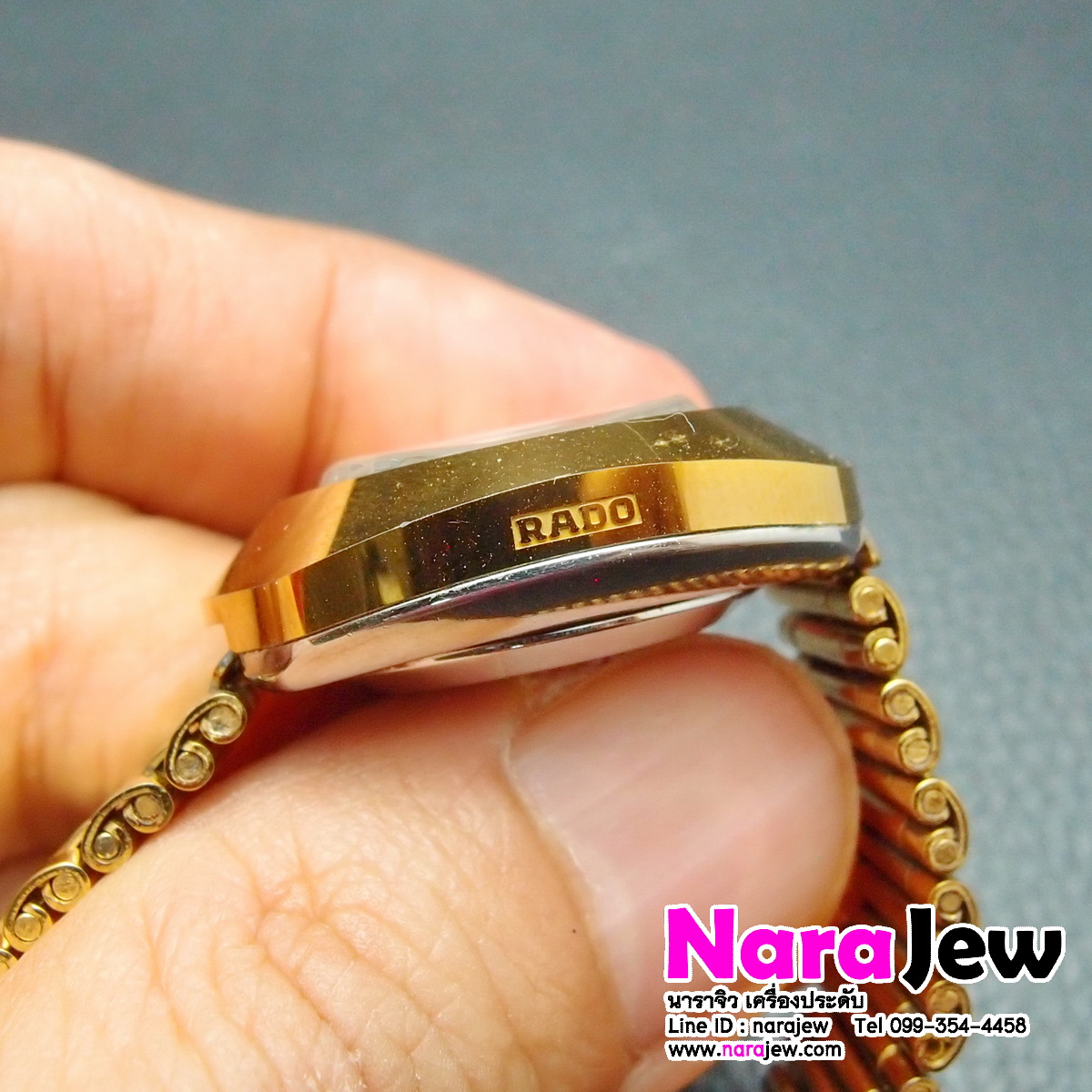 นาฬิกา RADO Diastar ผู้หญิง Automation รุ่น R12416033 นาฬิกาหลุดจำนำ **เรือนนี้ข้อมือ16 ซมลดข้อได้อีก**