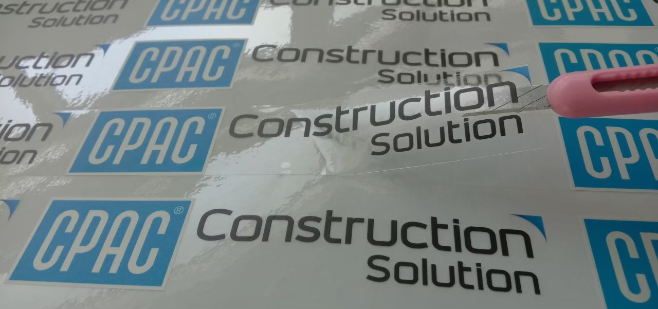 งานพิมพ์สติ๊กเกอร์ไดคัท