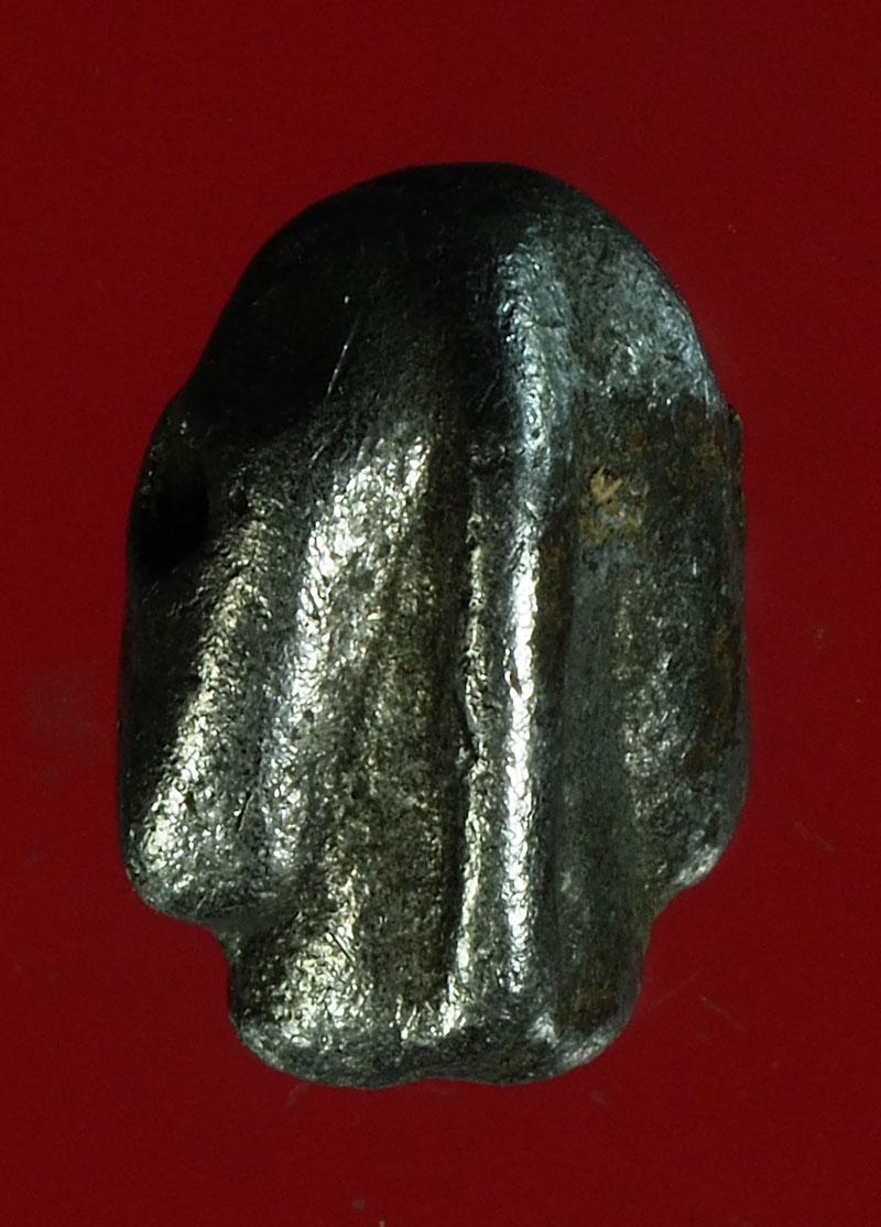 *28510 พระปิดตา เนื้อปรอท เก่าพอมีอายุ ไม่ทราบที่และปีสร้าง 6