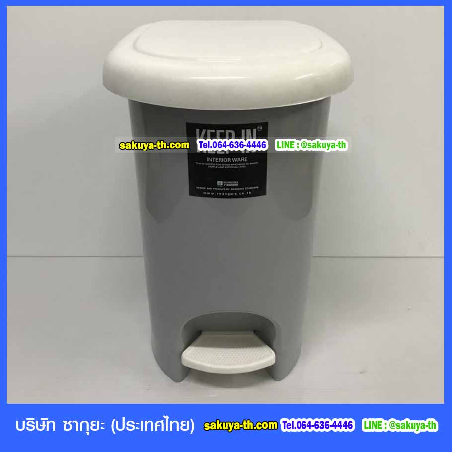 ถังขยะ,ถังขยะ กทม.,ถังขยะแยกประเภท,ถังขยะพลาสติกใส,แท่นวางถังขยะ,ที่ใส่ขยะ,ถังขยะเท้าเหยียบ,ถังขยะ 4 สี