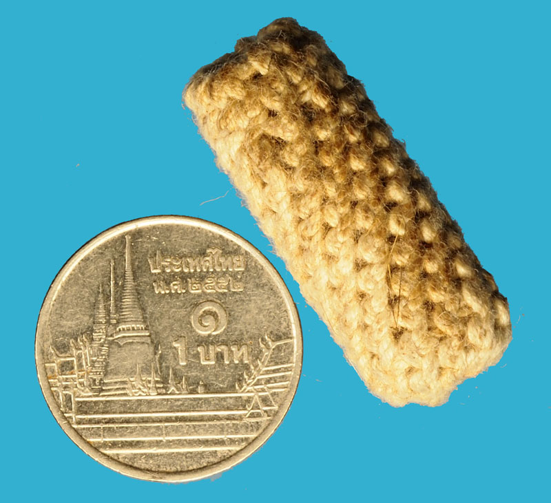 *36603 ตะกรุดถักเชือก ไม่ทราบอาจารย์ ไม่เก่ามาก 12