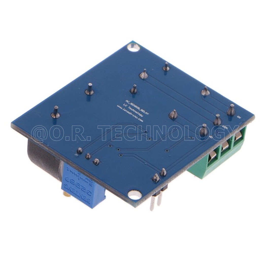 (1ชิ้น) NA462 โมดูลป้องกันกระแสเกิน 5A 12VDC Over-Current Detection Sensor Module AC Current Detector with Relay