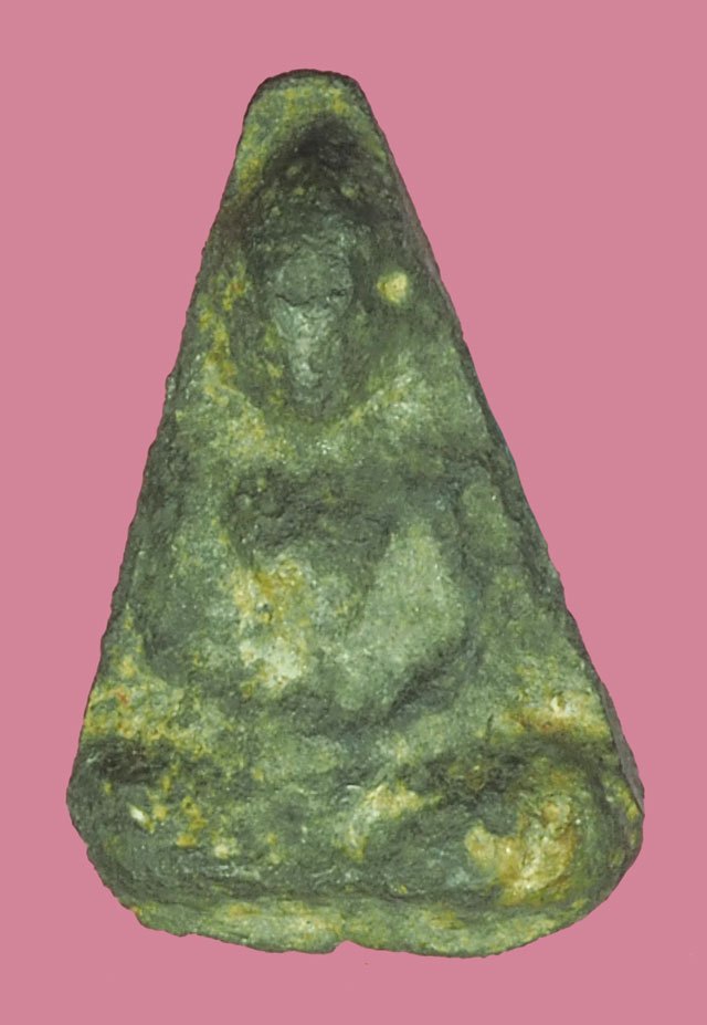 ขายแล้ว*38750 พระกรุ เชตุพน เก่า เนื้อชินเงิน สุโขทัย 13