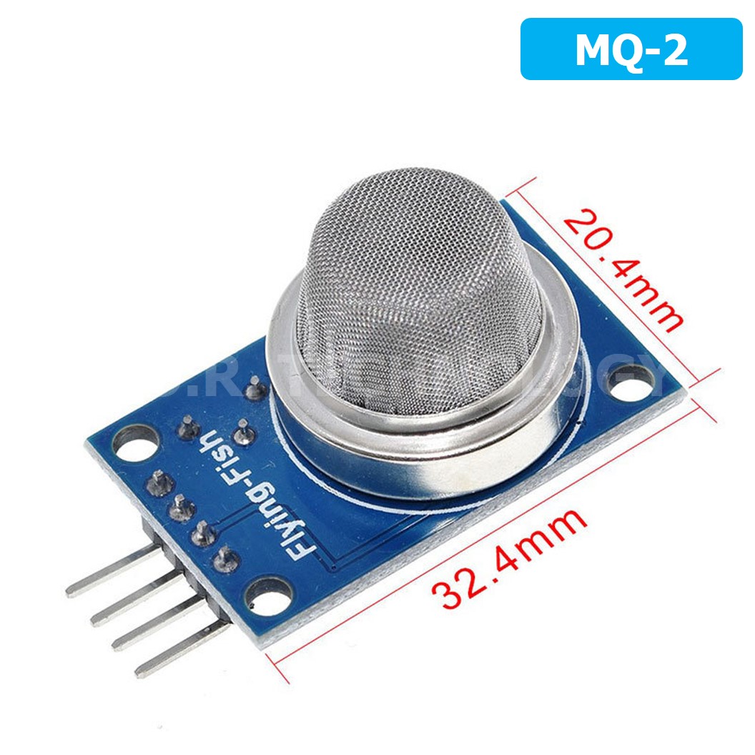 AB046 MQ-2 เซนเซอร์ตรวจจับควัน แก๊สมีเทน Smoke Gas Sensor LPG/Smoke/CO Gas Detection เซนเซอร์แก๊ส เซนเซอร์ตรวจจับก๊าซ
