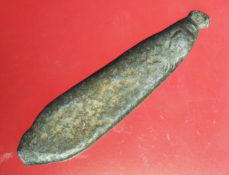 *29534 เงินโบราณประเภทเงินฮ้อย เงินฮางหรือเงินฮาง เนื้อชินตะกั่วเก่า 16