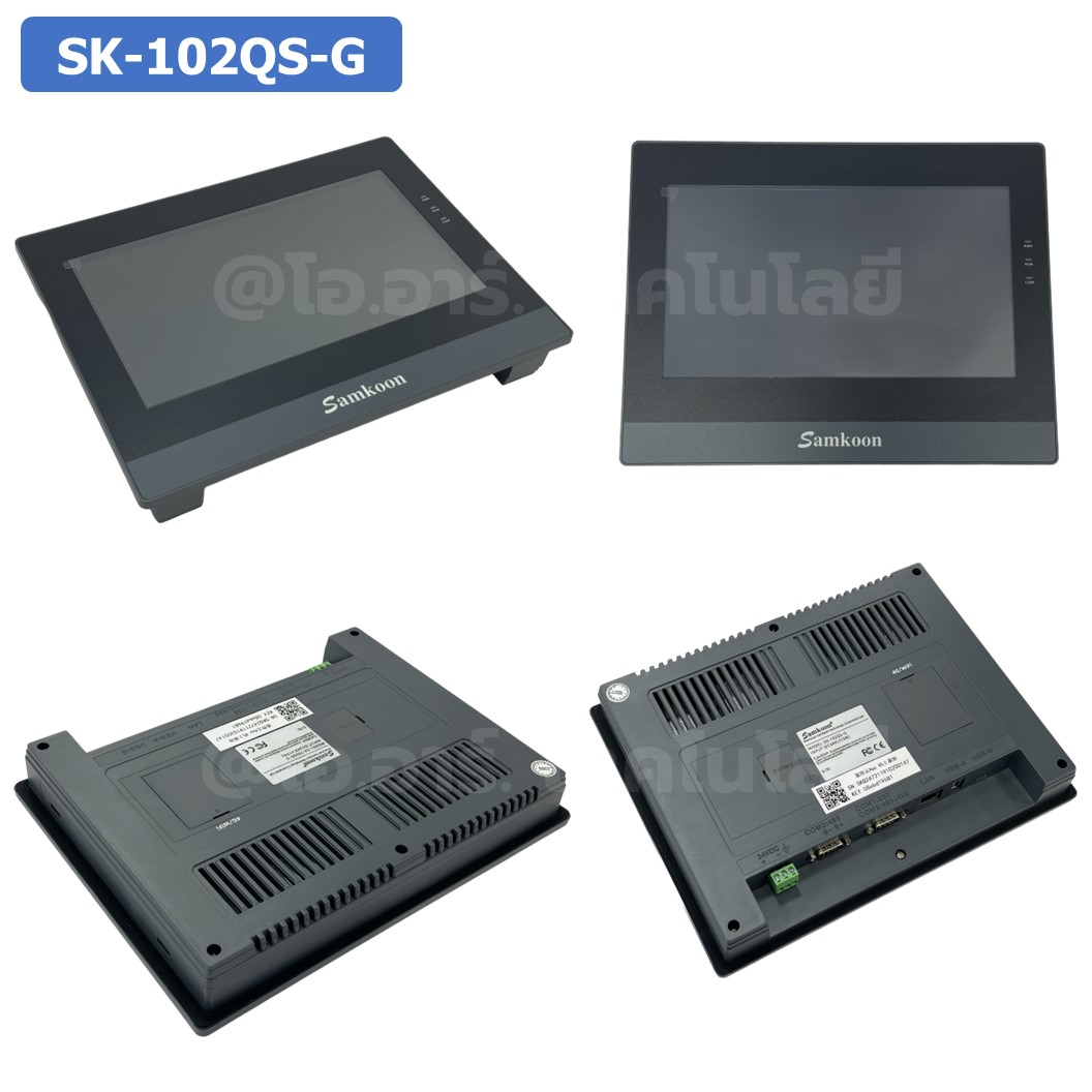 SAMKOON HMI SK-070QEV3/SK-070QE-G/SK-070QS-G/SK-102QS-G/SK-043QE IoT จอทัชสกรีน HMI Touch Screen Human Machine Interface