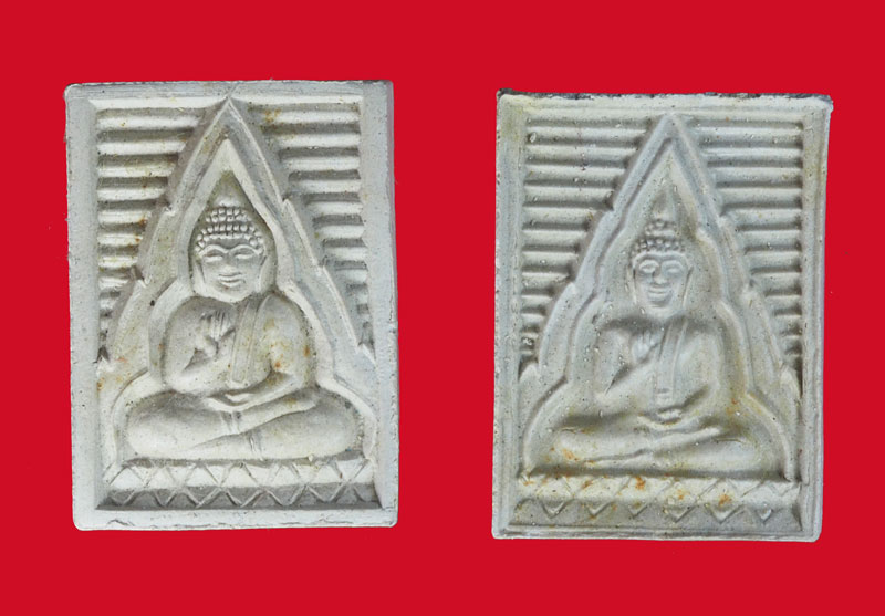 *33144 พระผงของขวัญ วัดปากน้ำรุ่น 7 ภาษีเจริญ จำนวน 2 องค์ กล่องเดิม 9