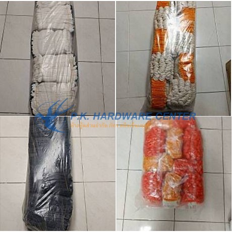 ถุงมือผ้า ขอบเหลือง แดง เขียว สีเทา 1 ห่อ / 10 โหล(ราคารวมแวท) ถุงมือทอผ้าฝ้าย สำหรับทำสวน ทำเกษตร งานช่าง