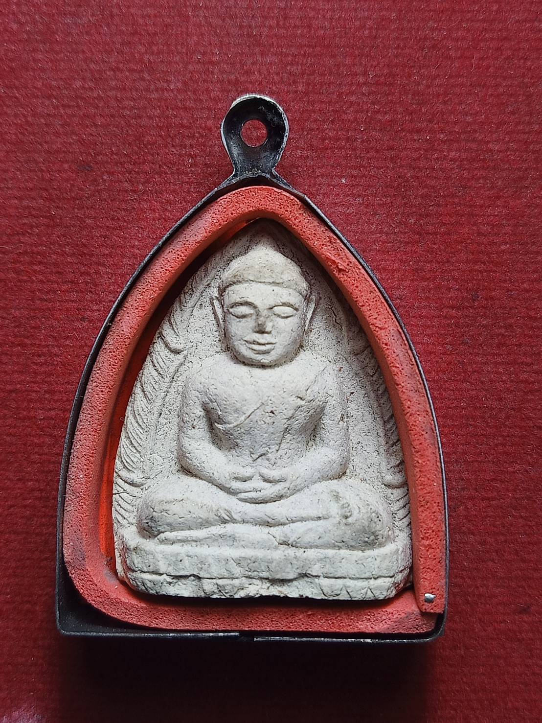 พระผงพิมพ์ หลวงพ่อโต หลังยันต์ หลวงพ่อฑูรย์ วัดโพธิ์นิมิตร กรุงเทพฯ ปี 2512 (SKU-12470)