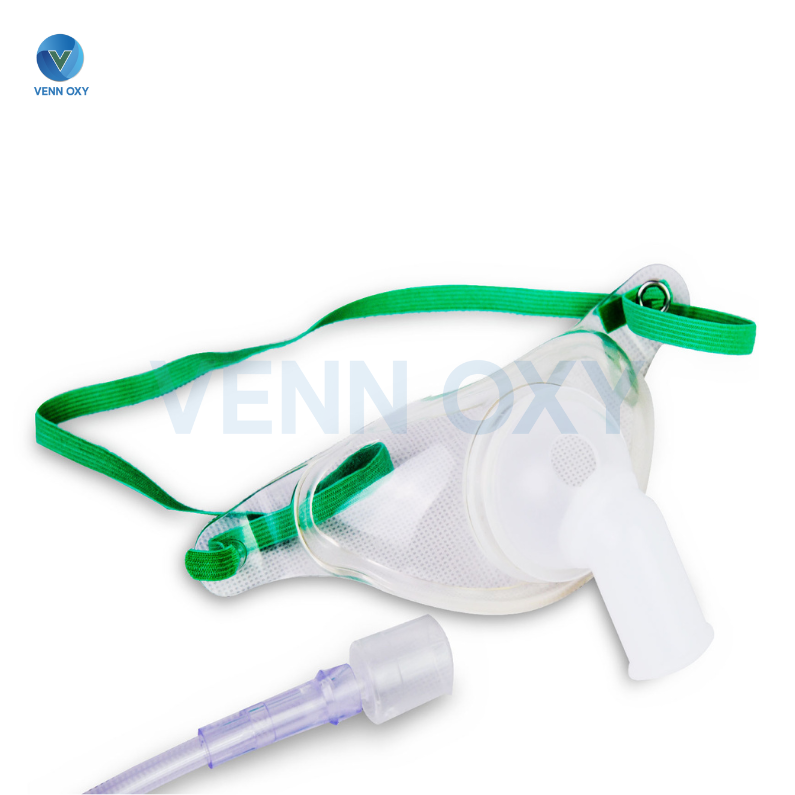 ชุดสายให้ออกซิเจน สำหรับผู้ป่วยเจาะคอ Tracheostomy Mask